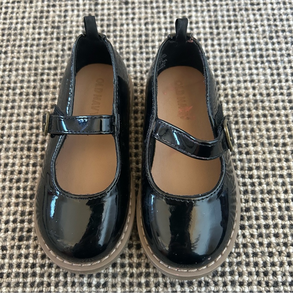 Old Navy Black Kids Mary Jane Shoes